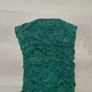 Hello Molly “Cutest Look” Mini Dress in Forest Green